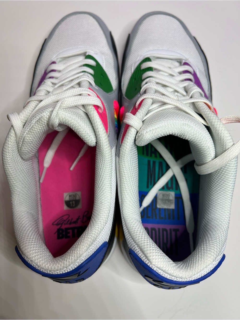 Nike Air Max 90 “Be True”. Men’s size 13. - Picture 4 of 6